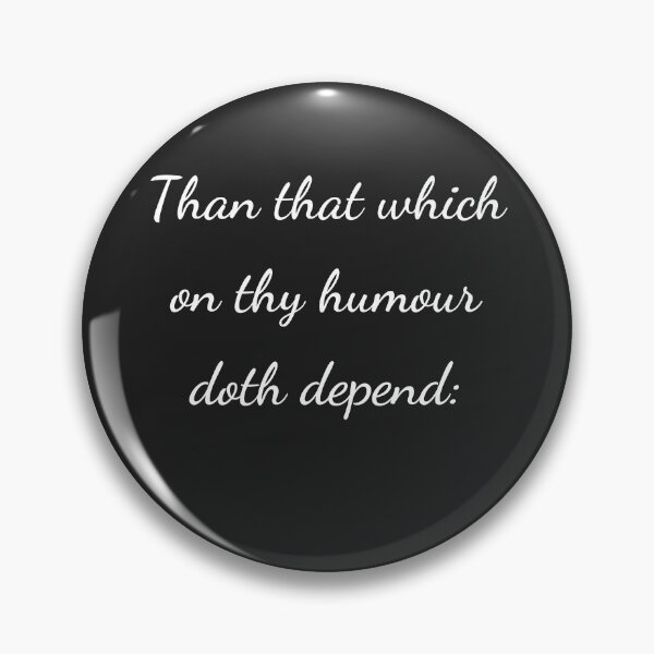Item preview, “Than that which on thy humour doth depend:”- handwriting white designed and sold by ariksworld.