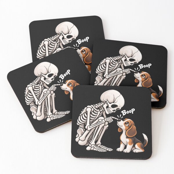 Item preview, Funny Skeleton Beagle Dog Boop Halloween Design Mom Dad designed and sold by rafaeltto.