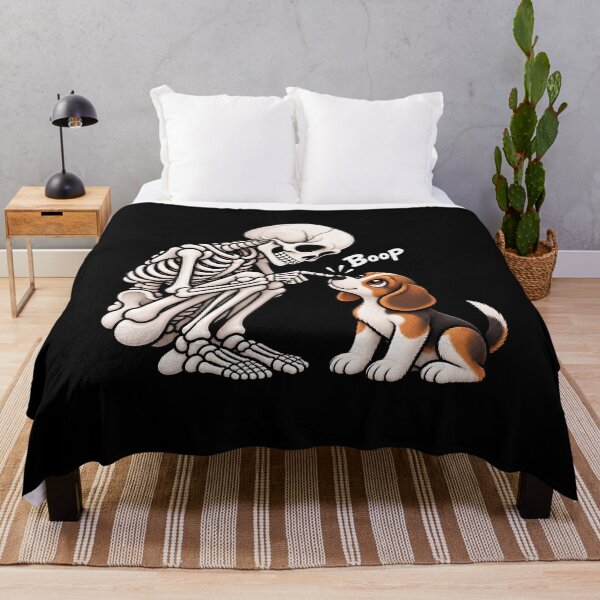 Item preview, Funny Skeleton Beagle Dog Boop Halloween Design Mom Dad designed and sold by rafaeltto.