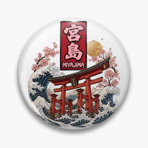 Item preview, Miyajima Japan Vintage Travel Tourism designed and sold by TravelersGems.