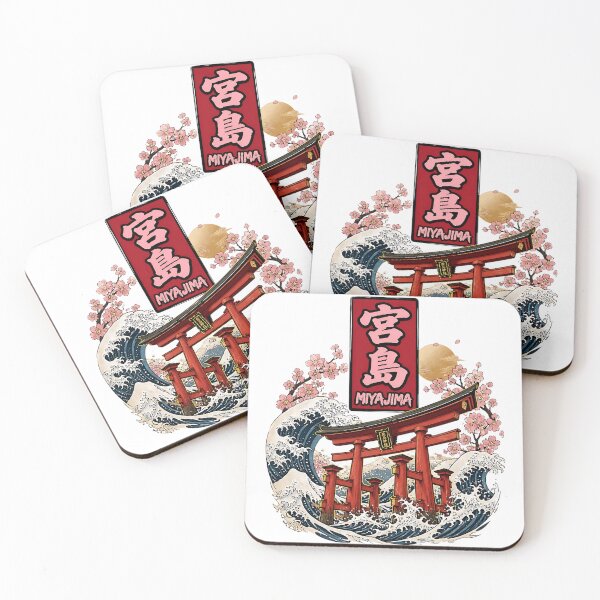 Item preview, Miyajima Japan Vintage Travel Tourism designed and sold by TravelersGems.