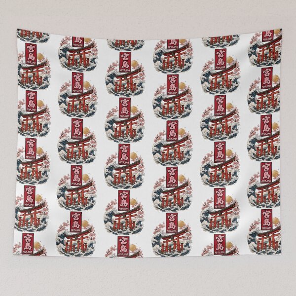Item preview, Miyajima Japan Vintage Travel Tourism designed and sold by TravelersGems.