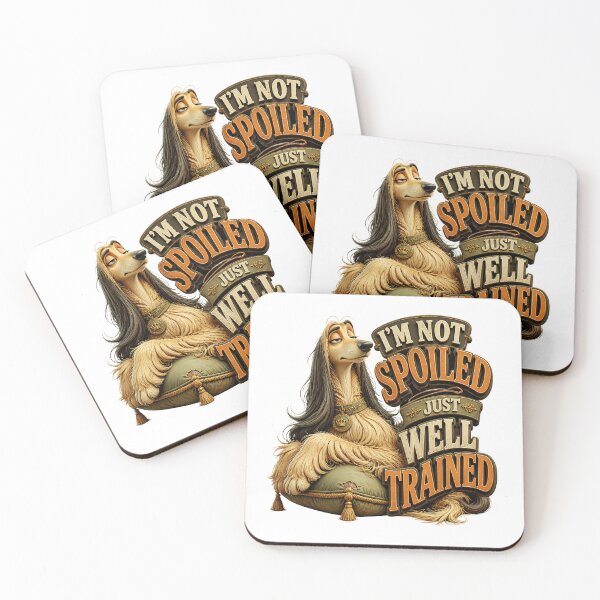 Item preview, I'm Not Spoiled Just Well Trained Funny Dog designed and sold by Wilcox PhotoArt.