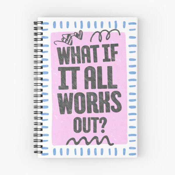 Item preview, What If It All Works Out? Optimistic Dreamer Motivation designed and sold by NeedForParks.