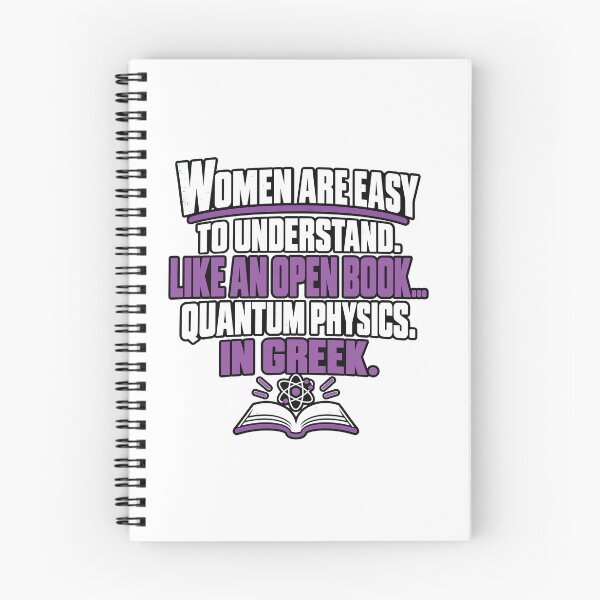 Item preview, Understanding Women: Quantum Physics in Greek designed and sold by PRINTIONAL.