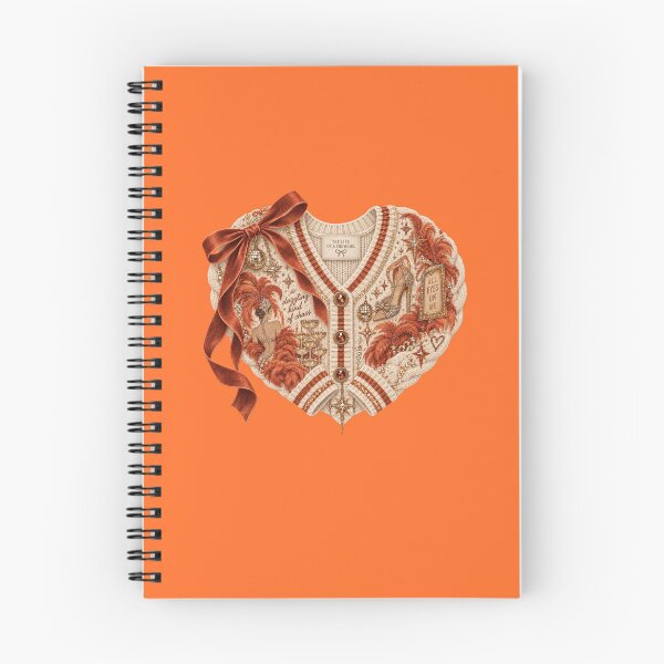 Item preview, Cardigan Sweater Heart Collection - Taylor Swift Life of a Showgirl Orange Bow designed and sold by taylorvinyls.