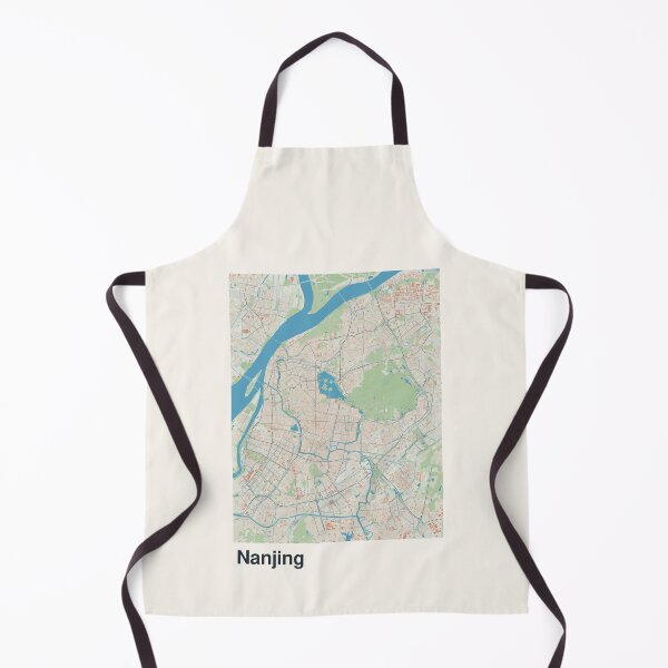 Item preview, Nanjing Minimalistic Map Art designed and sold by MapsNerd.