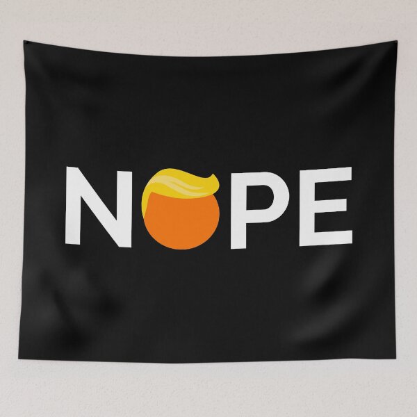 Item preview, Anti-Trump - Nope Edition designed and sold by Lemon Pepper.