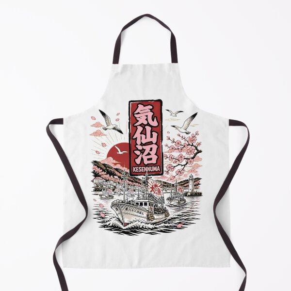 Item preview, Kesennuma Japan Vintage Travel Tourism designed and sold by TravelersGems.