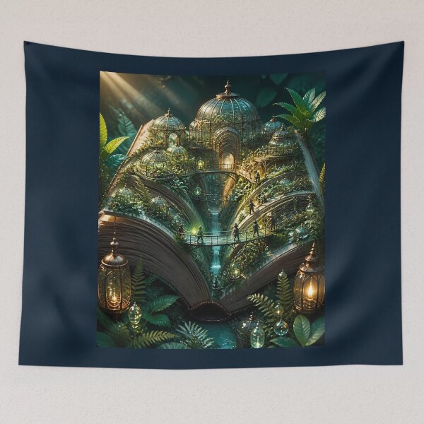Item preview, Hidden Greenhouse Book World designed and sold by Fun2Fentastic.
