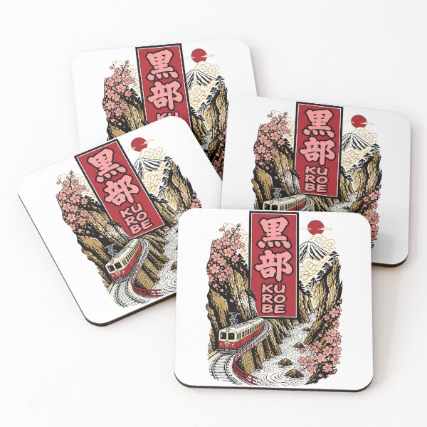 Item preview, Kurobe Japan Vintage Travel Tourism designed and sold by TravelersGems.