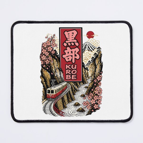 Item preview, Kurobe Japan Vintage Travel Tourism designed and sold by TravelersGems.