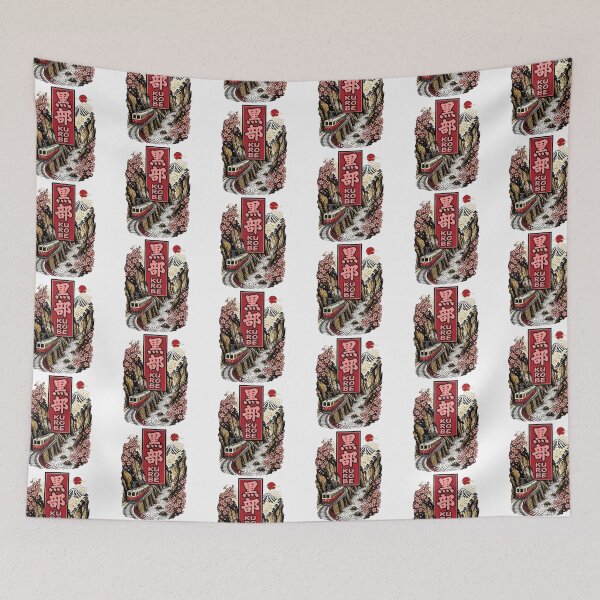 Item preview, Kurobe Japan Vintage Travel Tourism designed and sold by TravelersGems.