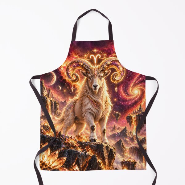 Item preview, Majestic Aries Zodiac Ram Fantasy Art  designed and sold by knuppify.