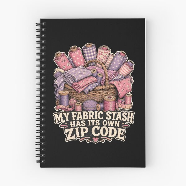 Item preview, My Fabric Stash Has Its Own Zip Code Shirt, Funny Sewing T-Shirt, Crafting Humor Tee, Funny Quilter Gift Shirt, Vintage Craft Room Graphic designed and sold by TshirtsLabs.