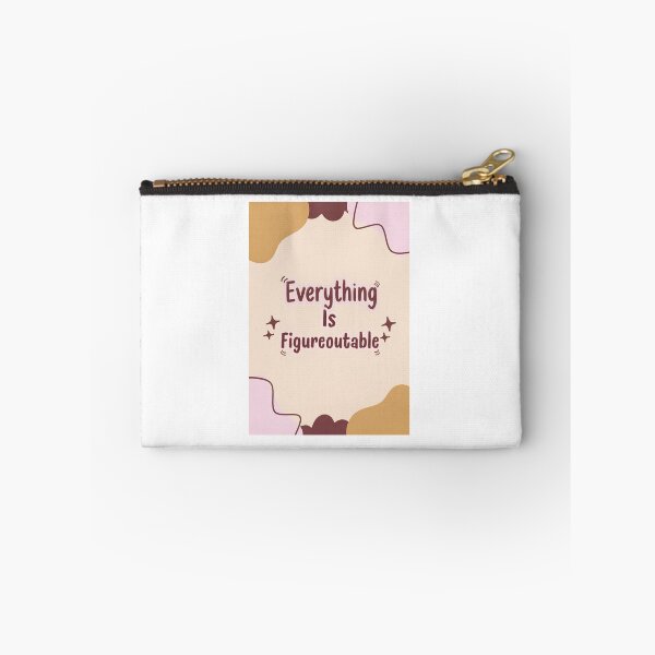 Item preview, Everything Is Figureoutable Motivational Quote Growth Mindset designed and sold by NeedForParks.