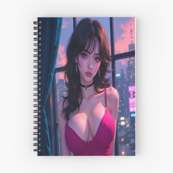 Item preview, Emily in the City | Busty Girl Portrait designed and sold by KasaHunterHarem.