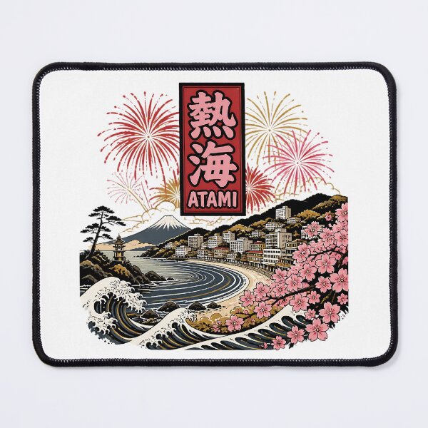 Item preview, Atami Japan Vintage Travel Tourism designed and sold by TravelersGems.