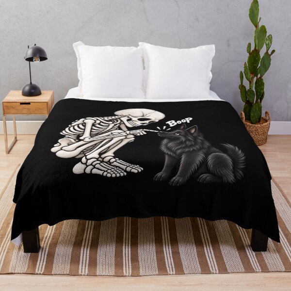 Item preview, Funny Skeleton Belgian Sheepdog Boop Halloween Design Mom Dad designed and sold by rafaeltto.