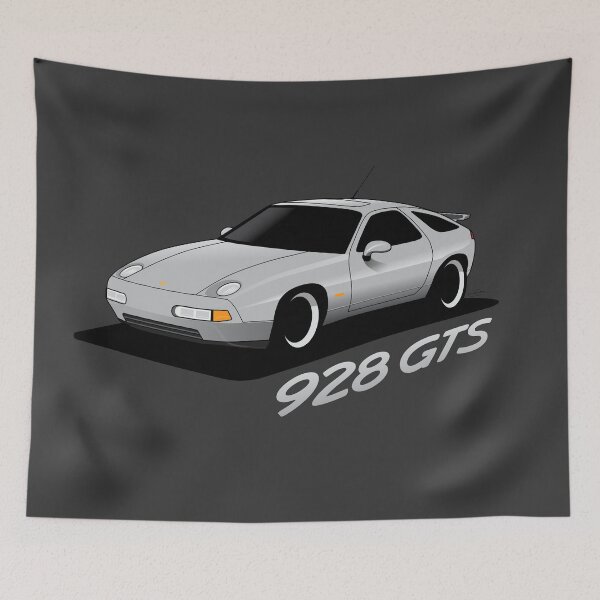 Item preview, Copy of Porsche 928 GTS Illustration Silver designed and sold by blackdogshop.