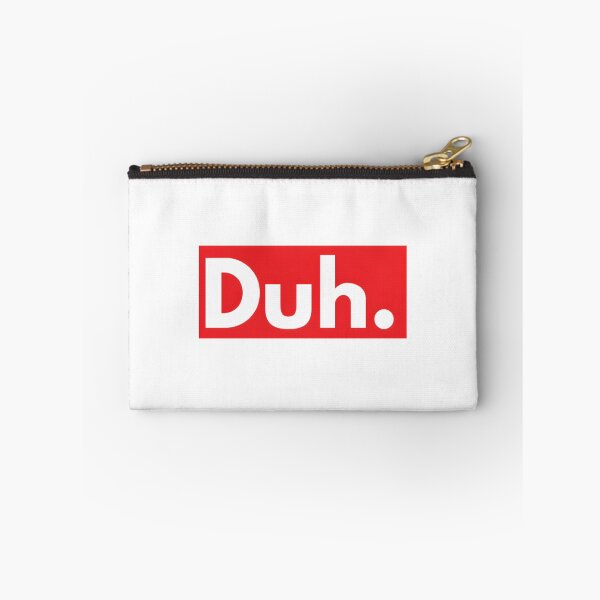 Item preview, Duh Funny Casual Expression Graphic Design for Everyday Wear designed and sold by Rasmus Skjold.