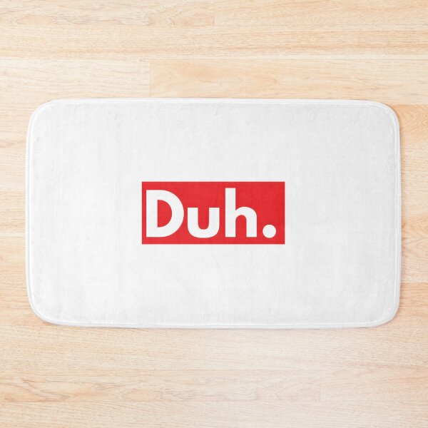 Item preview, Duh Funny Casual Expression Graphic Design for Everyday Wear designed and sold by Rasmus Skjold.