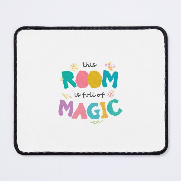 Item preview, This Room Is Full Of Magic Nursery Decor Kids Room Imagination Parents designed and sold by NeedForParks.