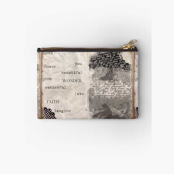 Item preview, Black and Tan Layered Collage Page designed and sold by PapercutandSuch.