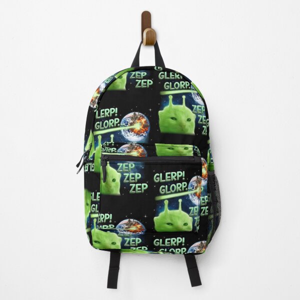 Item preview, Glerp Glorp Zep Funny Alien Cat Meme designed and sold by thefirstbroo.