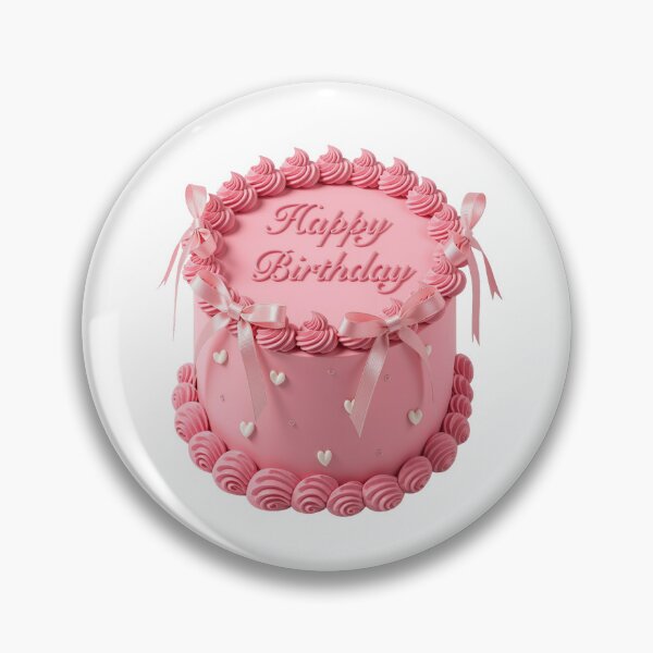 Item preview, Elegant Pink Coquette Birthday Cake designed and sold by deisgnsbyshane.