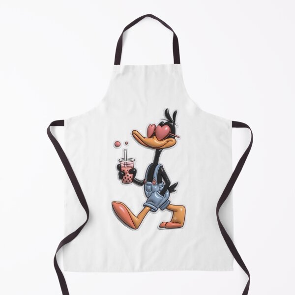 Item preview, Cute Romantic Black Duck Love Bubble Tea Sticker Design designed and sold by BlackSyeth.