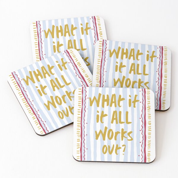 Item preview, What If It All Works Out? Optimism Motivation Inspiration designed and sold by NeedForParks.