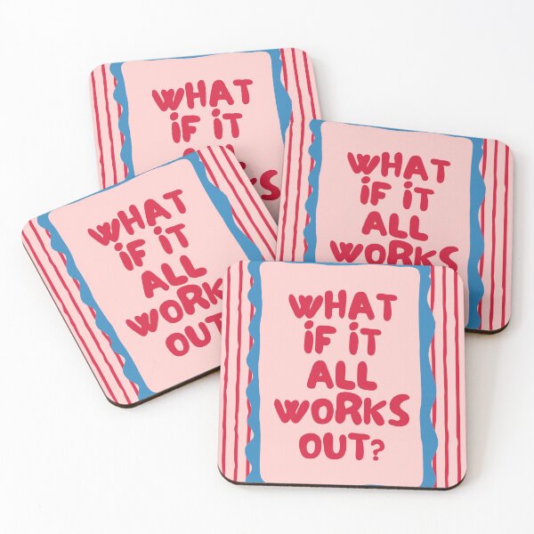 Item preview, What If It All Works Out? Positive Thinking Optimism Mental Health Inspiration designed and sold by NeedForParks.