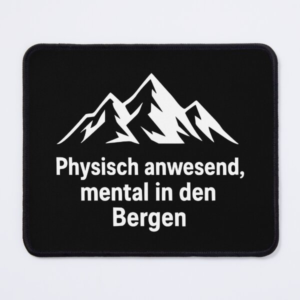 Item preview, Physically present, mentally in the mountains designed and sold by Loona97.
