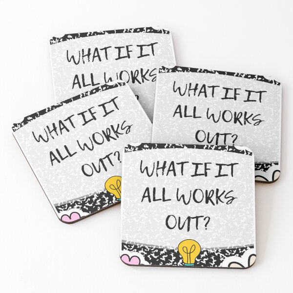 Item preview, What If It All Works Out? Positive Motivation Optimism Hope Seeker designed and sold by NeedForParks.