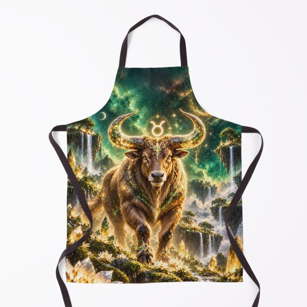 Item preview, Majestic Taurus Zodiac Bull Fantasy Art designed and sold by knuppify.