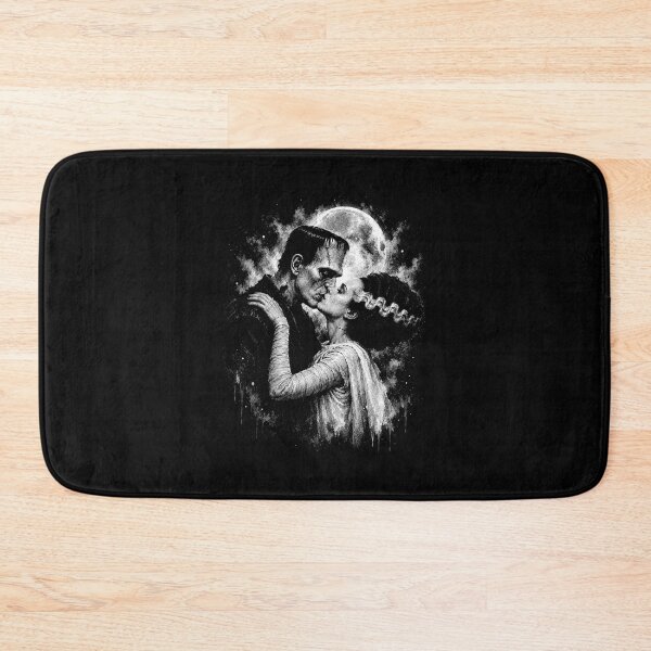 Item preview, Frankenstein Bride Kiss Gothic Horror Couple designed and sold by thefirstbroo.