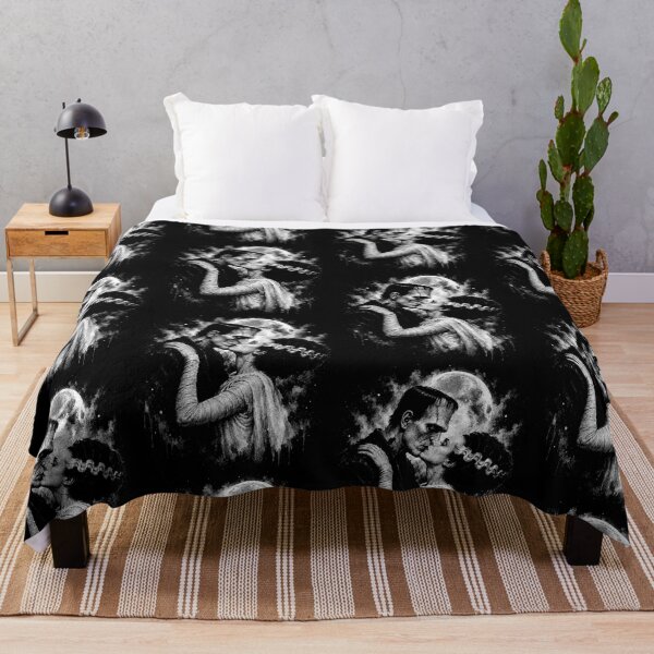 Item preview, Frankenstein Bride Kiss Gothic Horror Couple designed and sold by thefirstbroo.