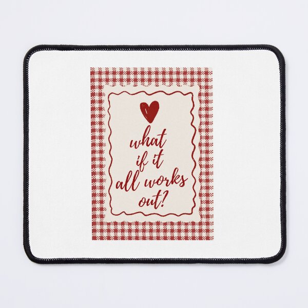 Item preview, What If It All Works Out? Optimistic Manifestation Encouragement Motivation designed and sold by NeedForParks.
