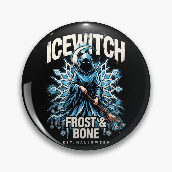 Item preview, Ice Witch Frost and Bone Halloween Design Graphic Tee v19 designed and sold by DarylWelsh2024.