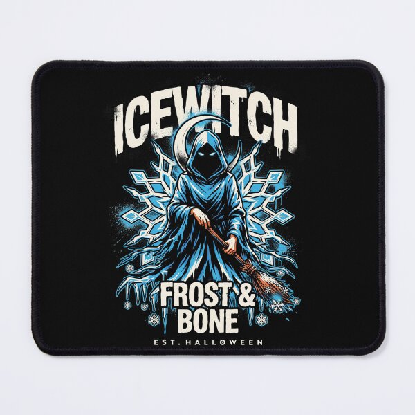 Item preview, Ice Witch Frost and Bone Halloween Design Graphic Tee v19 designed and sold by DarylWelsh2024.