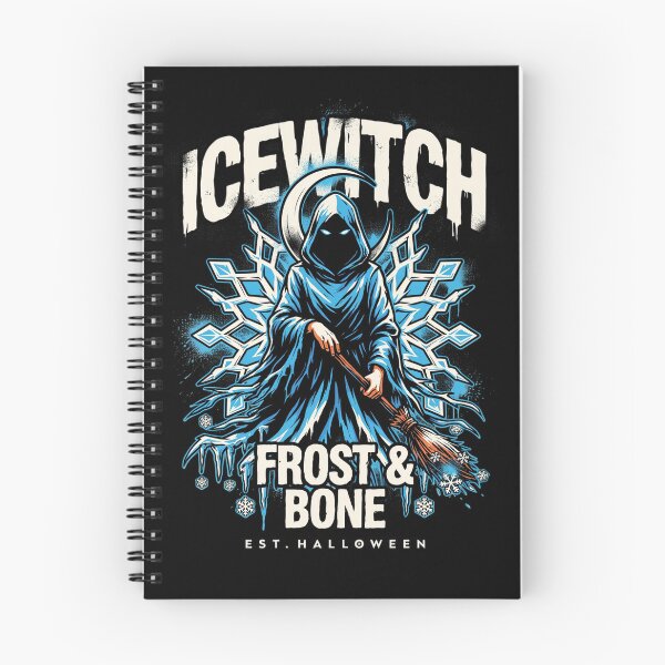 Item preview, Ice Witch Frost and Bone Halloween Design Graphic Tee v19 designed and sold by DarylWelsh2024.