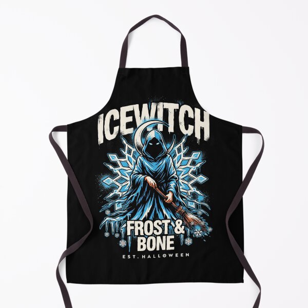 Item preview, Ice Witch Frost and Bone Halloween Design Graphic Tee v19 designed and sold by DarylWelsh2024.