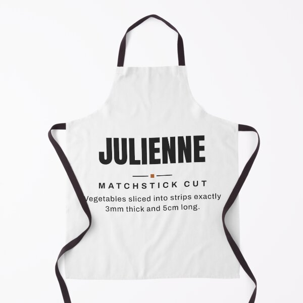 Item preview, Julienne — Matchstick Cut | Real Culinary Terminology designed and sold by VestraDesign.