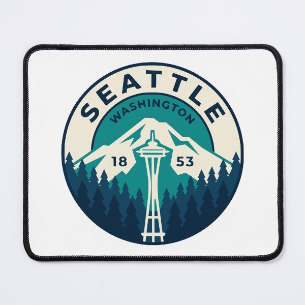 Item preview, Vintage Seattle Washington Badge designed and sold by Travelpeak.