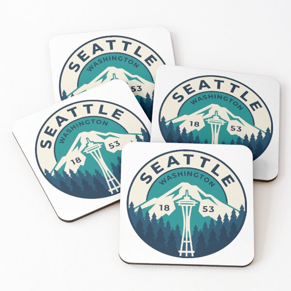Item preview, Vintage Seattle Washington Badge  designed and sold by Travelpeak.