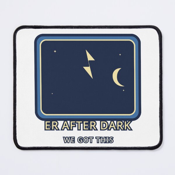 Item preview, Night Shift Nurse Sticker ER After Dark Funny Gift designed and sold by Jacqueline Flynt.