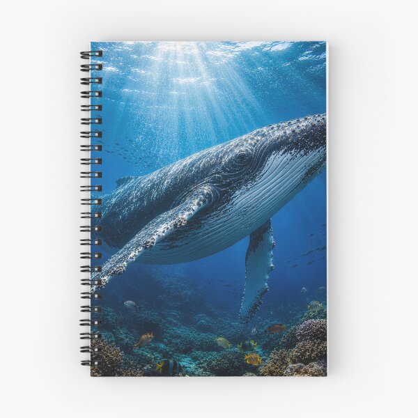 Item preview, Majestic Humpback Whale | Underwater Ocean Wildlife designed and sold by GMACgraphicsCo.