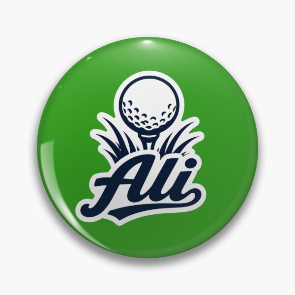 Item preview,  Ali golf name Art designed and sold by The Digital Compass.