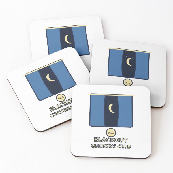Item preview, Night Shift Nurse Sticker Blackout Curtains Club Gift designed and sold by Jacqueline Flynt.